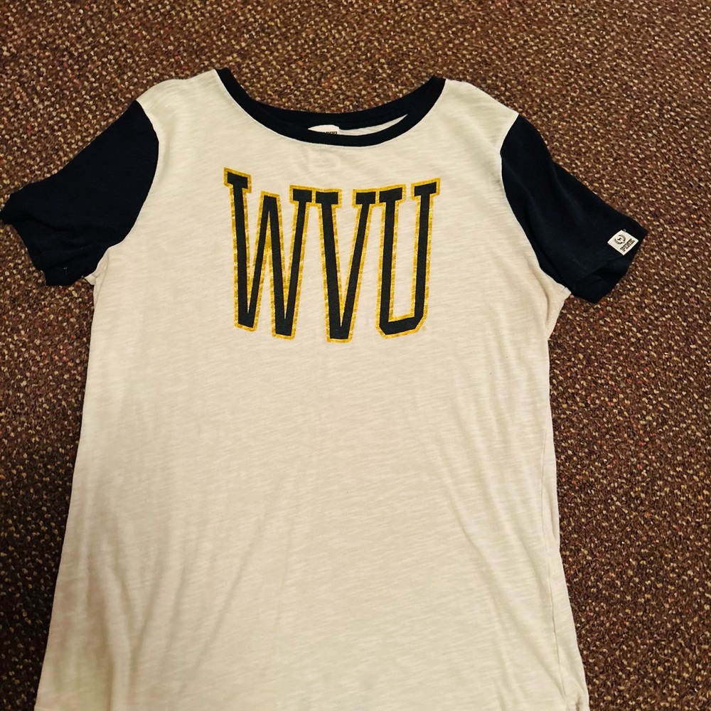 Women’s WVU tee by “PINK” (VS)